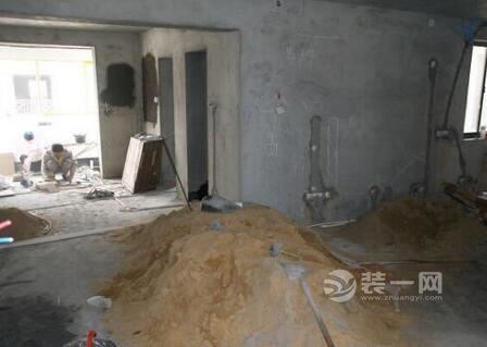 135平三室一厅泥木装修施工图