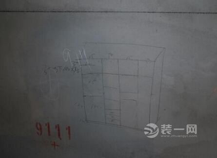135平三室一厅泥木装修施工图